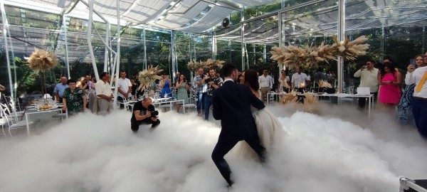 EFEKTI NIJAGARA šampanjac fontane, podni dim, unutrašnji vatromet...